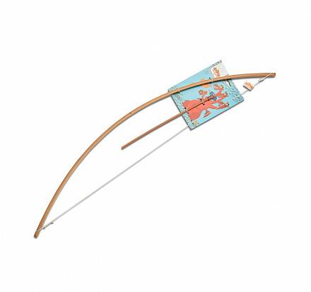 Деревянный лук с одной стрелой из серии Три богатыря 